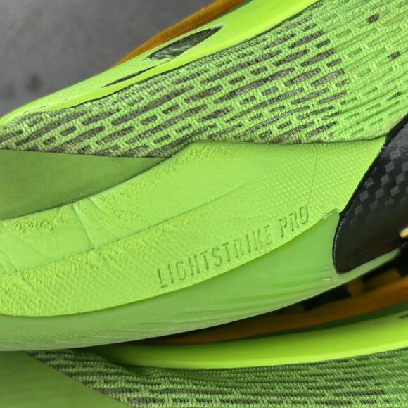 Adidas Lightstrike Pro Shoes Mens Size 9.5 Neon Green‎ Orange DON Basketball